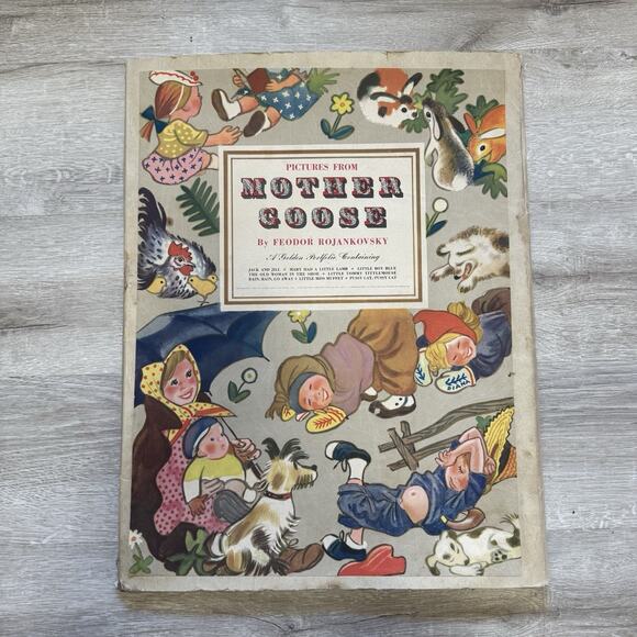 Accents | Pictures From Mother Goose Little Golden Book Portfolio ...